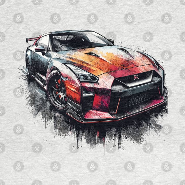 Nissan GTR by Vehicles-Art